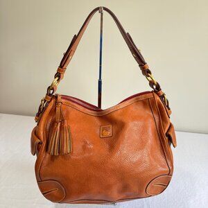 DOONEY & BOURKE Florentine British Tan Side Pocket Hobo